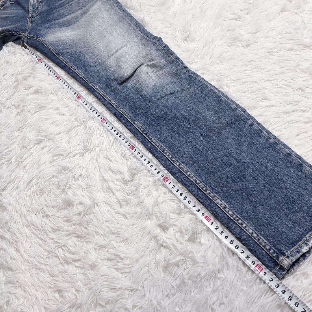 DENHAM レイザー スリムフィット W33 カンディアーニ ストレッチ 赤耳