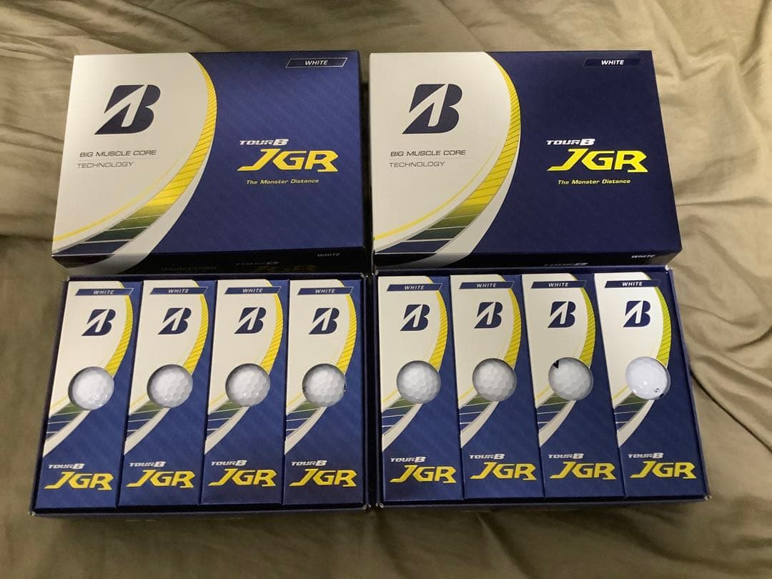 ブリヂストン Tour B JGR ゴルフボール 12個入り 2箱セット