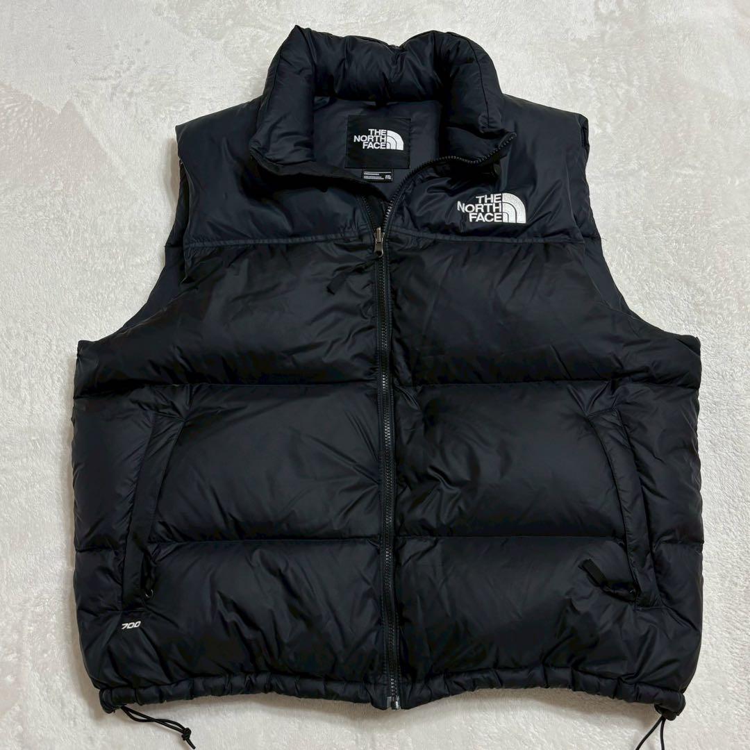 極美品✨ノースフェイス レトロヌプシダウンベスト 700フィル ブラック XXL