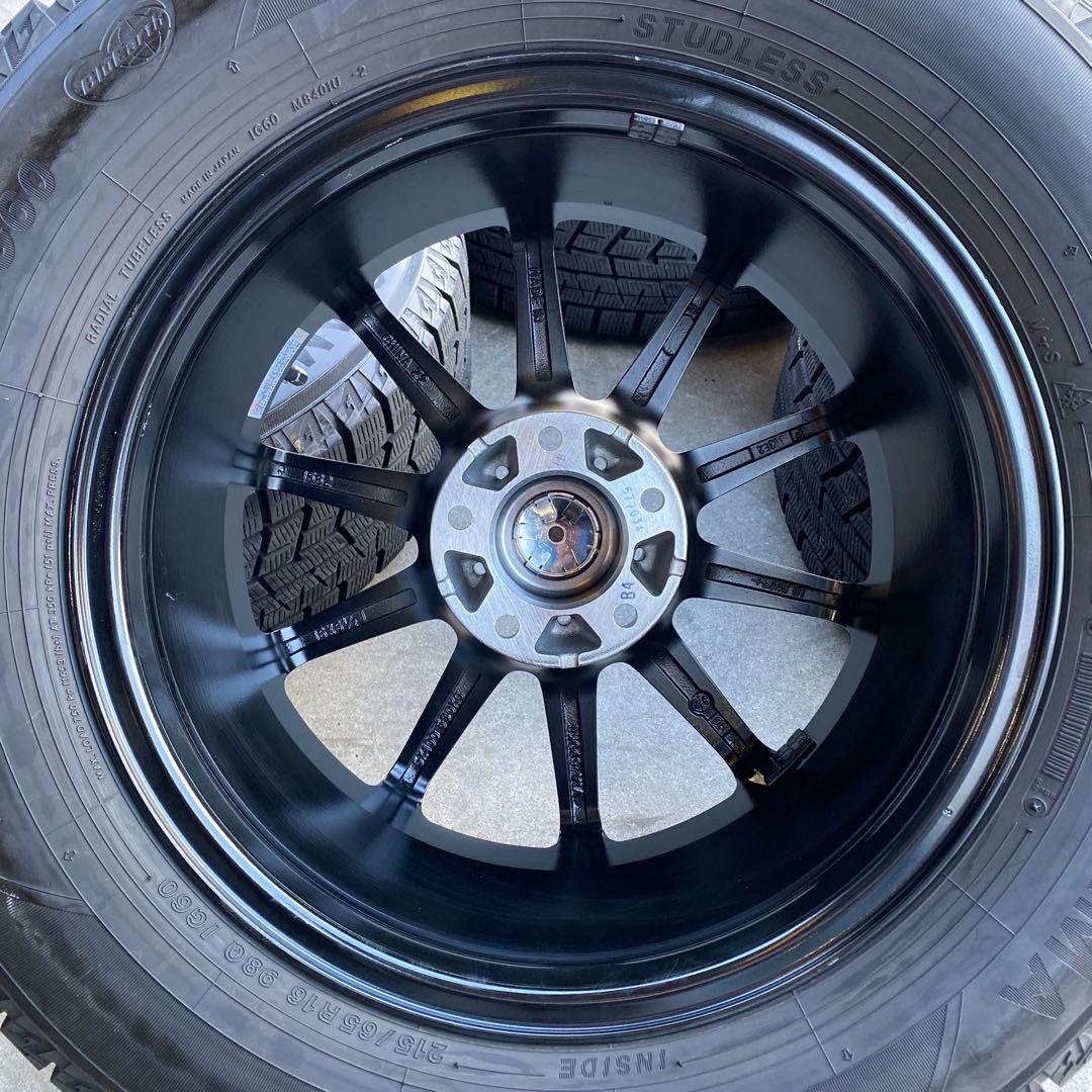 バリ溝ヨコハマスタッドレスセット215/65R16アルファード、ヴェルファイア