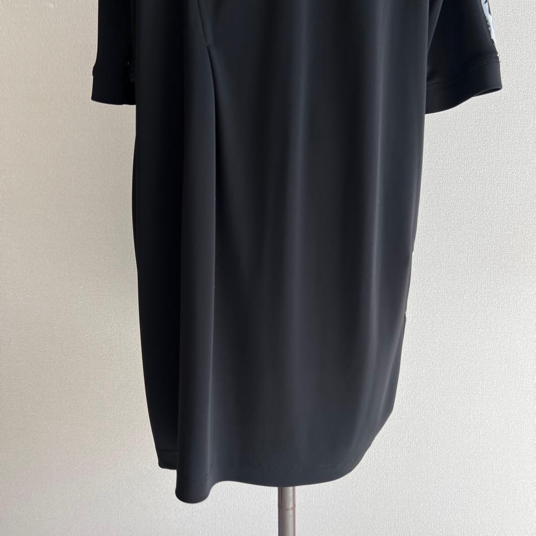 TOKUKO 1erVol トクコ 総柄 チュニック ブラック NA30