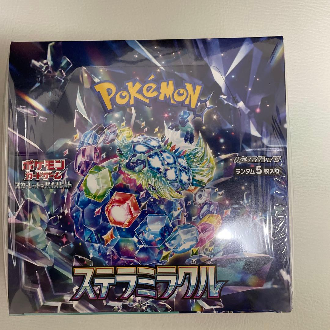ポケモンカード　ステラミラクル boxシュリンク付き