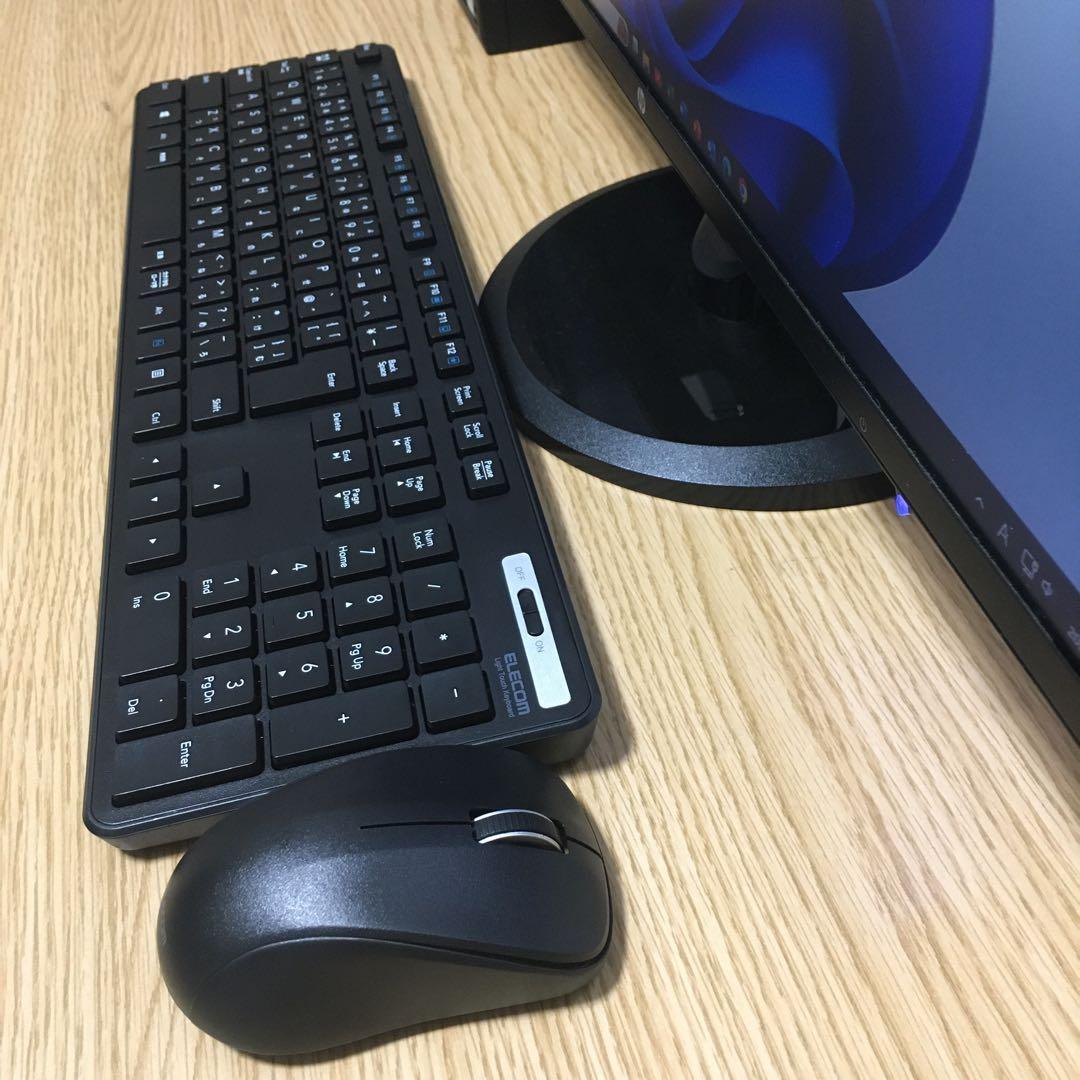 HP ProDesk Win11 快速i3 8G 新品SSD 23.8'モニター