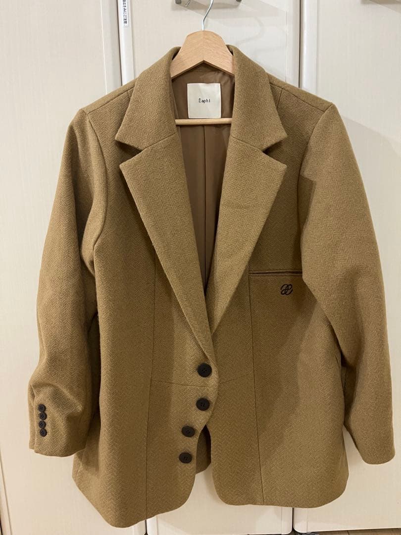 ジャケット・アウター Eaphi CLASSIC WOOL WAVE JACKET