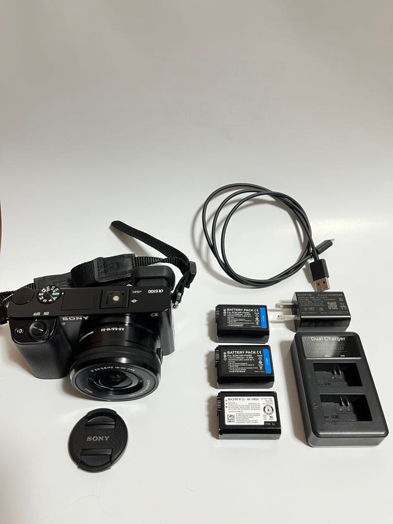 【美品】SONY α6100 (ILCE-6100）