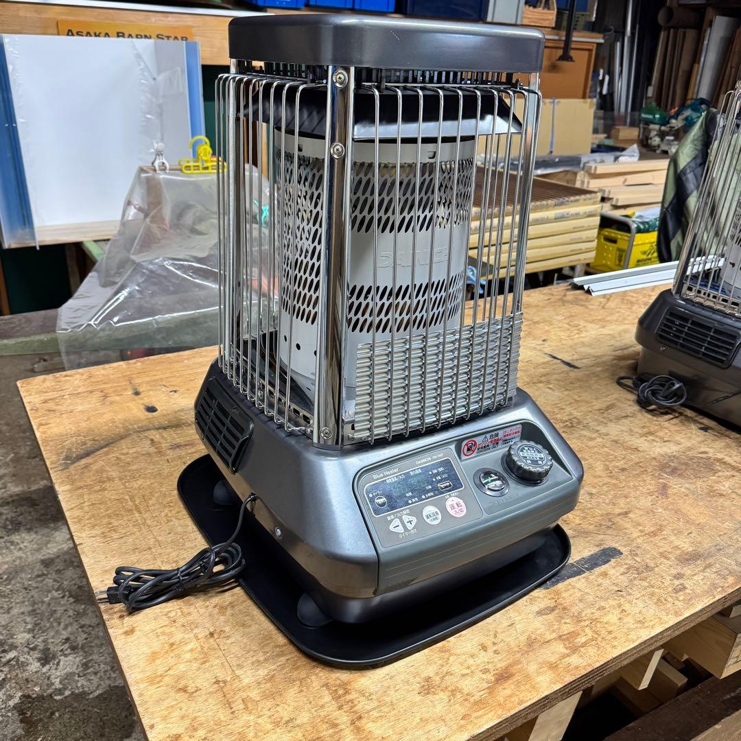 DAINICHI FM-196F ガスファンヒーター 円筒形 安全ガード付き