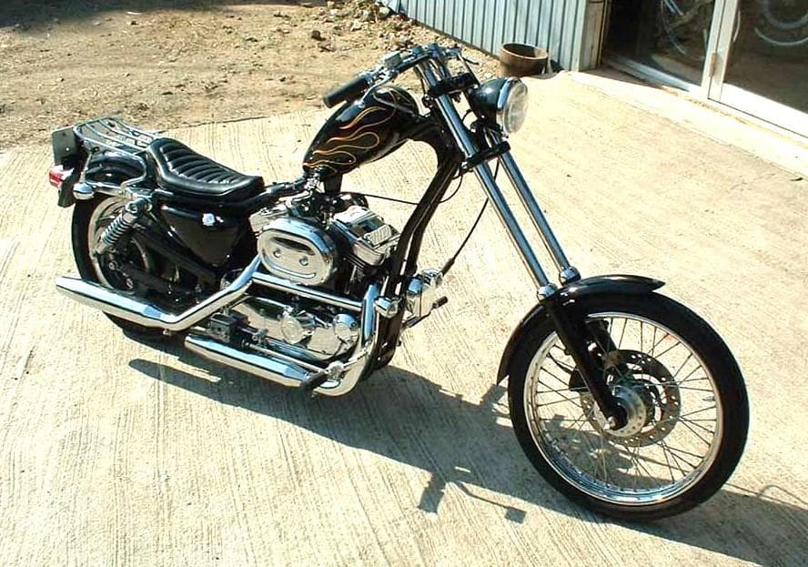 国産バイク用ロングフォークジョイント31～40cm同額チークバー付き価格送料無料