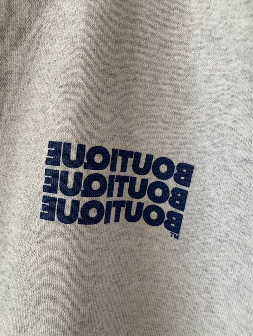 BOUTIQUE CREW NECK SWEAT グレー クルーネック