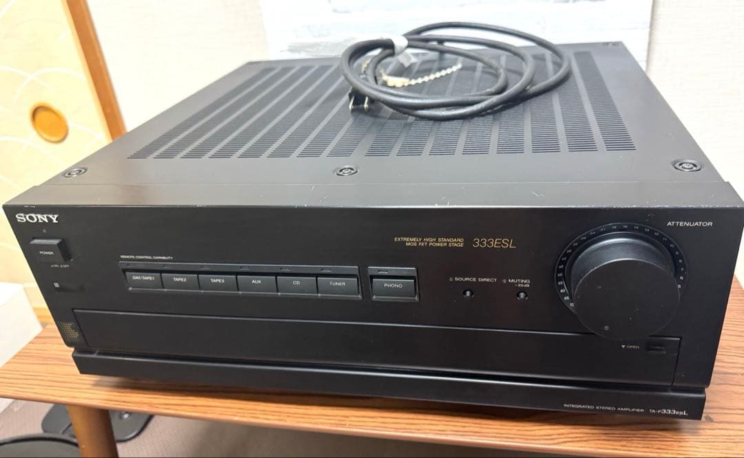 SONY TA-333ESL プリメインアンプ