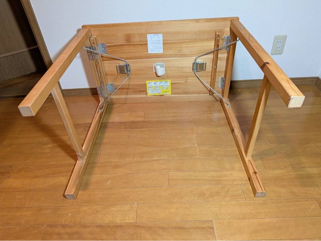 ■送料込■無印良品 折りたたみデスク イス 木製コンパクトテーブル チェア 椅子