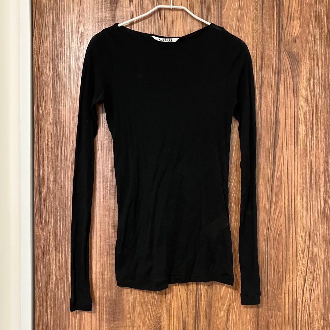 AURALEE(オーラリー)HIGH GAUGE SHEER RIB TEE