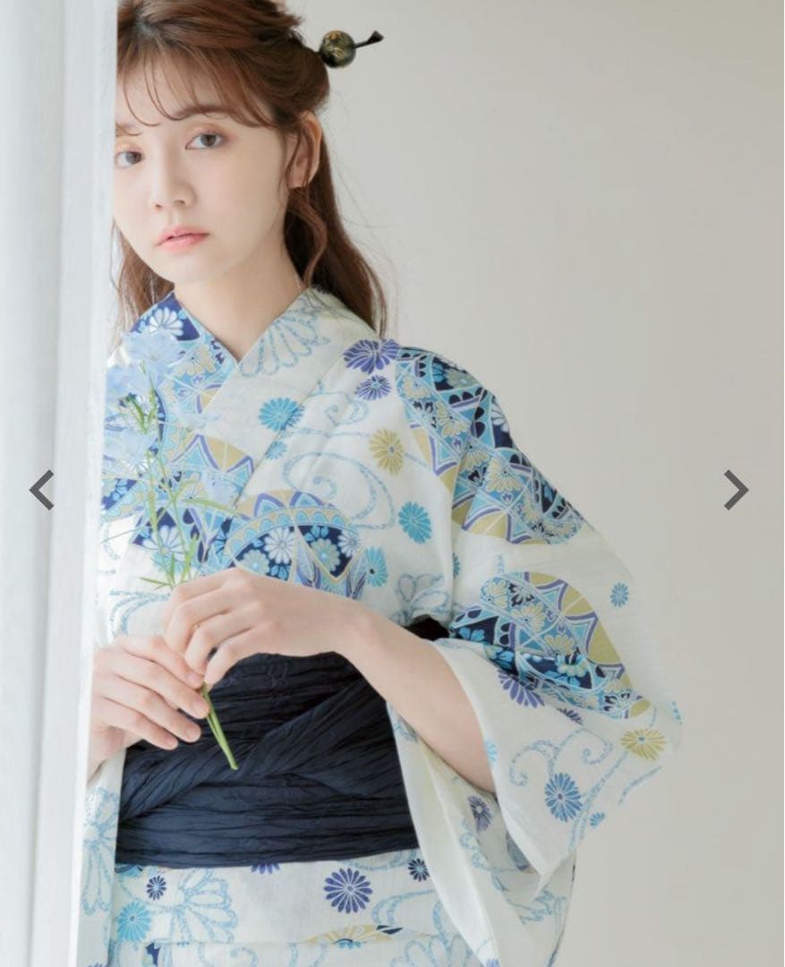 Dita 浴衣セット 涼風の手毬菊 2025新作