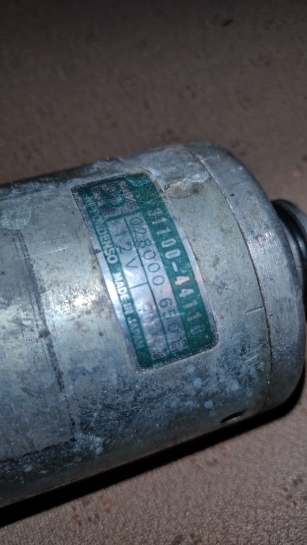 スズキ GS 系 セルモーター 当時 ザリ ゴキ