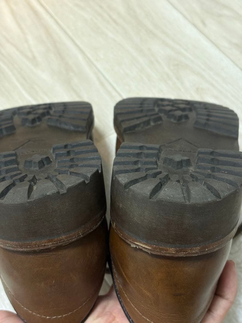 チロリアンシューズ　RUBBERMAC パラブーツ　paraboot イタリア製