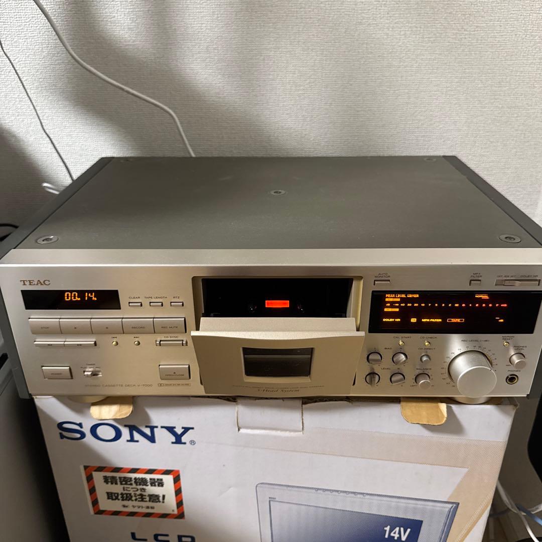 TEAC カセットデッキ V-7000 整備済み