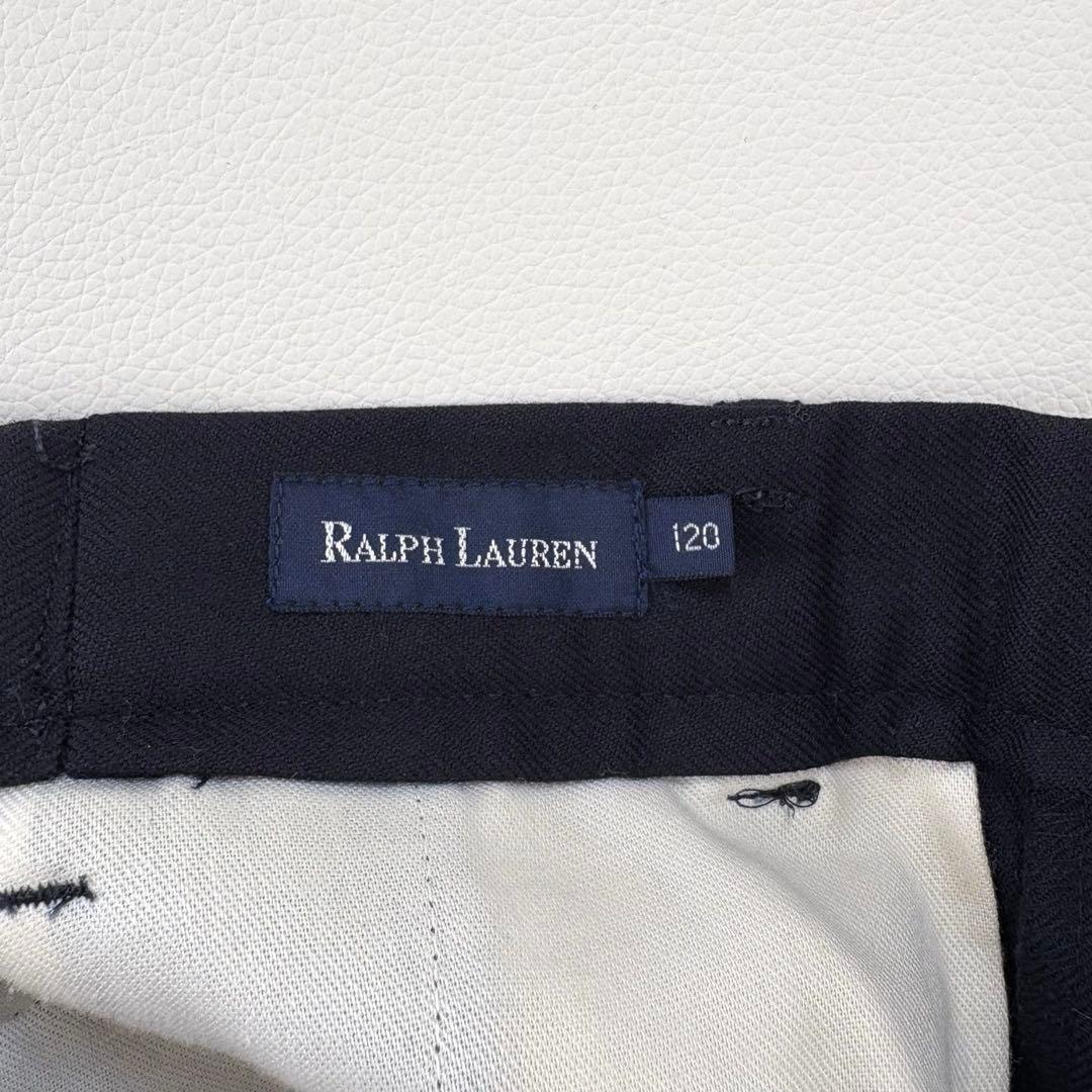 極美品✨ラルフローレン キッズ フォーマルスーツ 4点セット120 紺 金ボタン