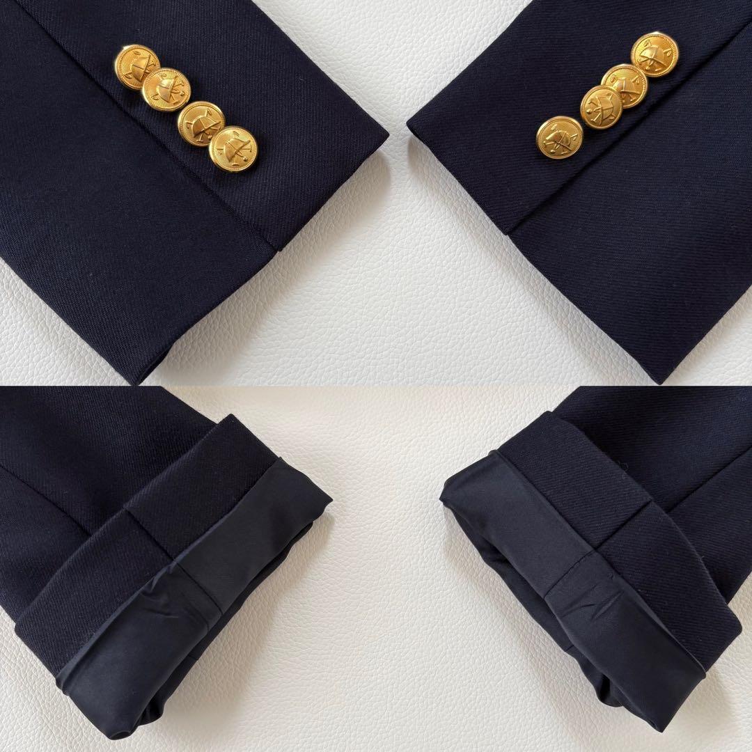 極美品✨ラルフローレン キッズ フォーマルスーツ 4点セット120 紺 金ボタン