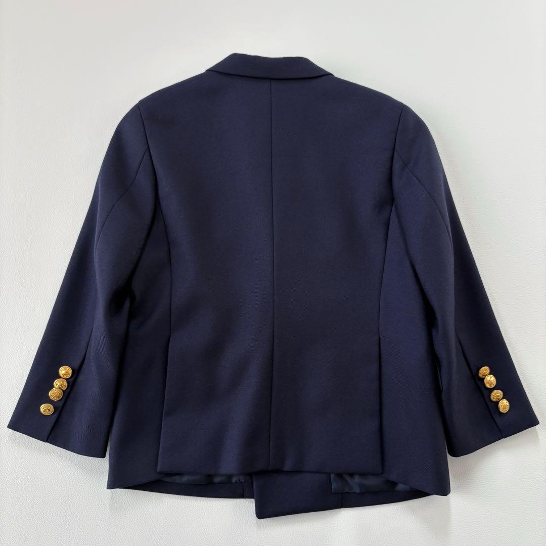 極美品✨ラルフローレン キッズ フォーマルスーツ 4点セット120 紺 金ボタン