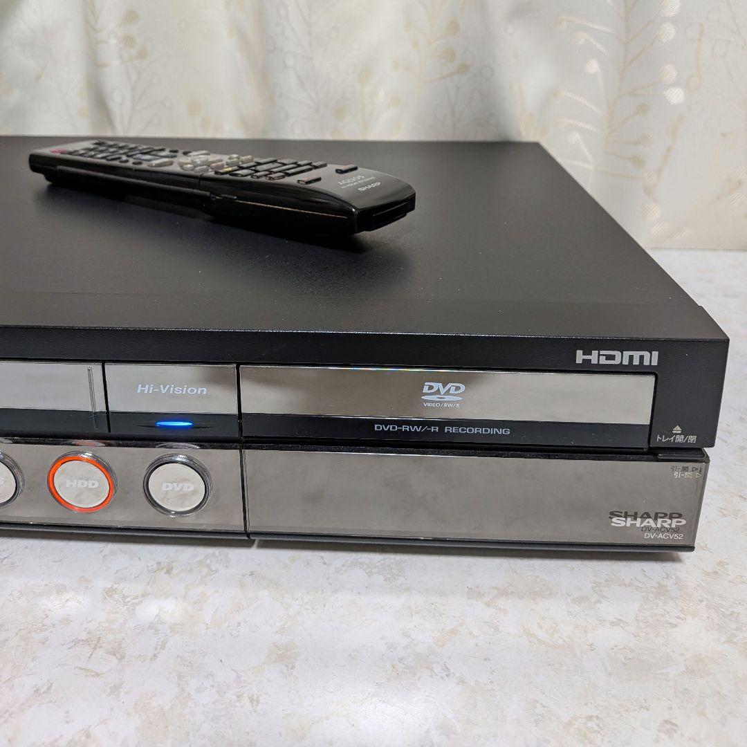 ☆美品☆シャープAQUOS【DV-ACV52】2010年製◎純正リモコン付き☆