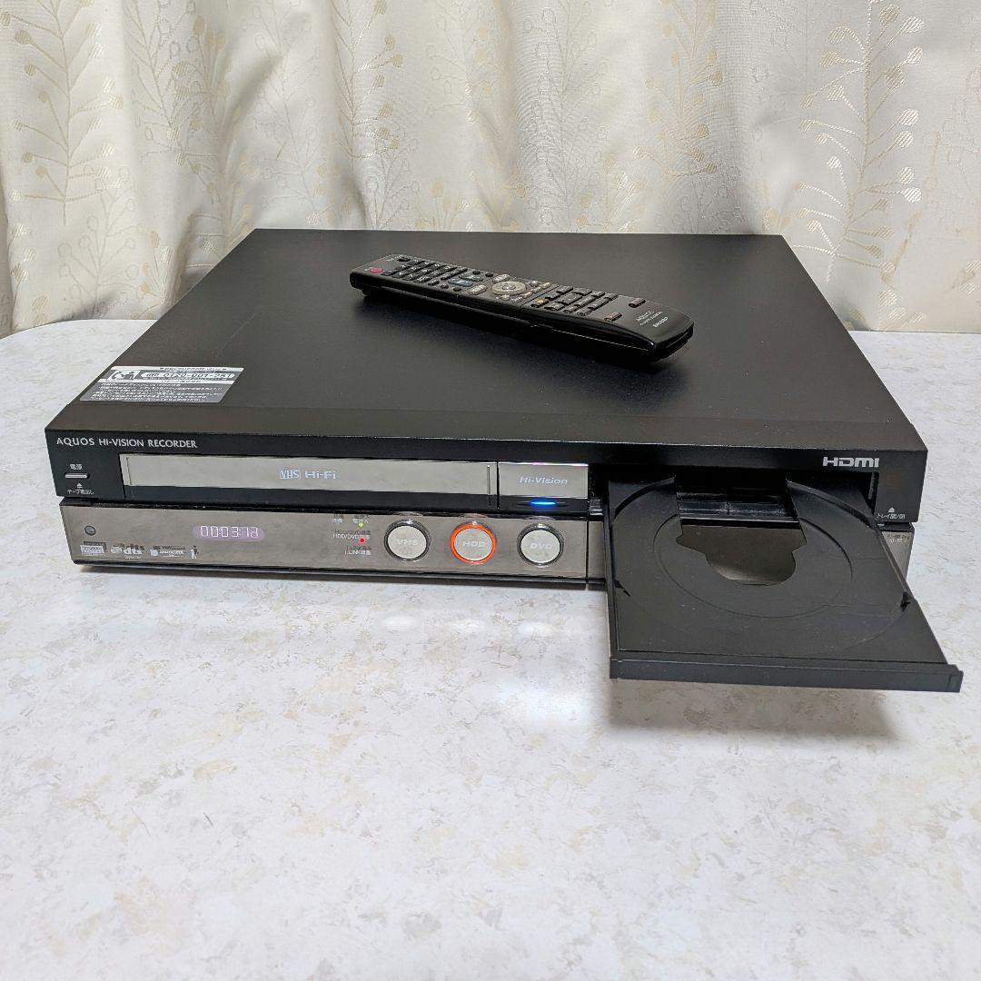 ☆美品☆シャープAQUOS【DV-ACV52】2010年製◎純正リモコン付き☆