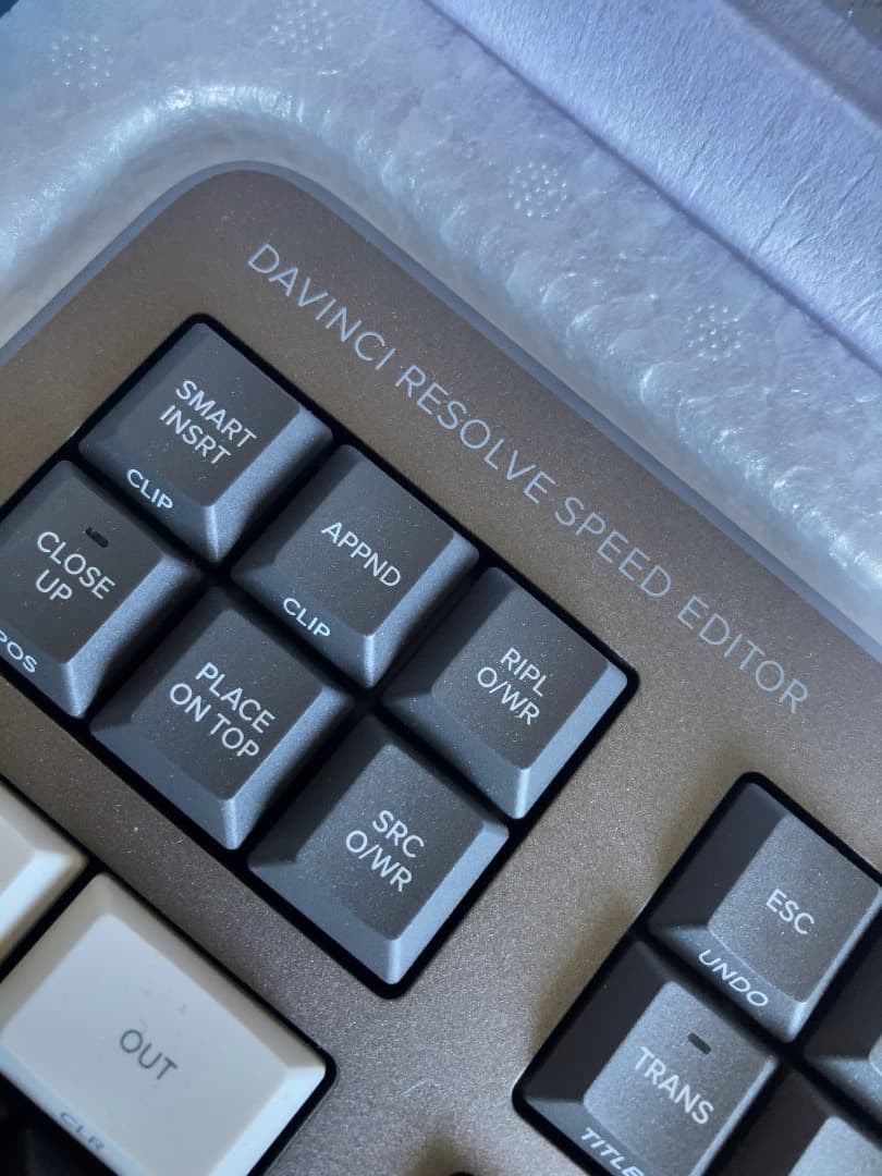 【ライセンスキー付】DaVinci Resolve Speed Editor