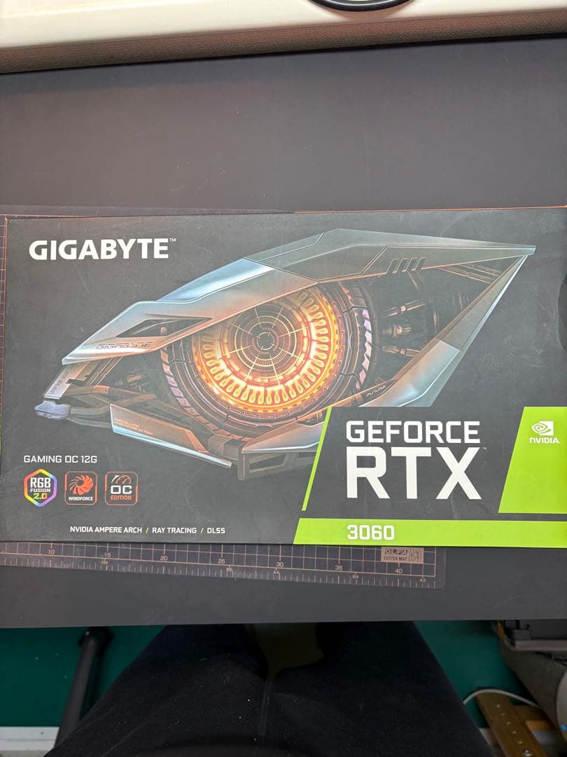 【動作確認済み】GIGABYTE GEFORCE RTX 3060(12GB)