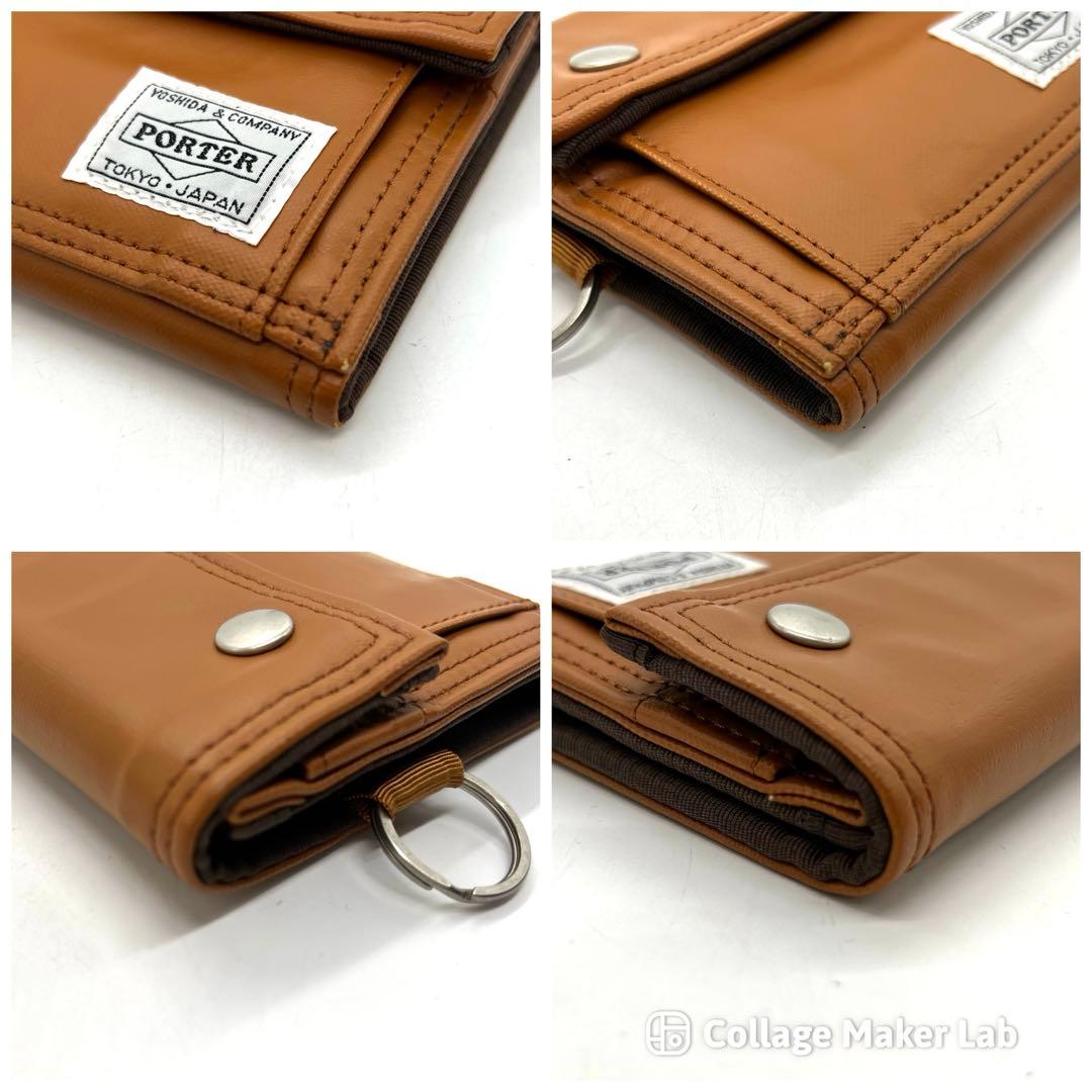 美品　PORTER ポーター　FREE STYLE 財布　ショルダーウォレット