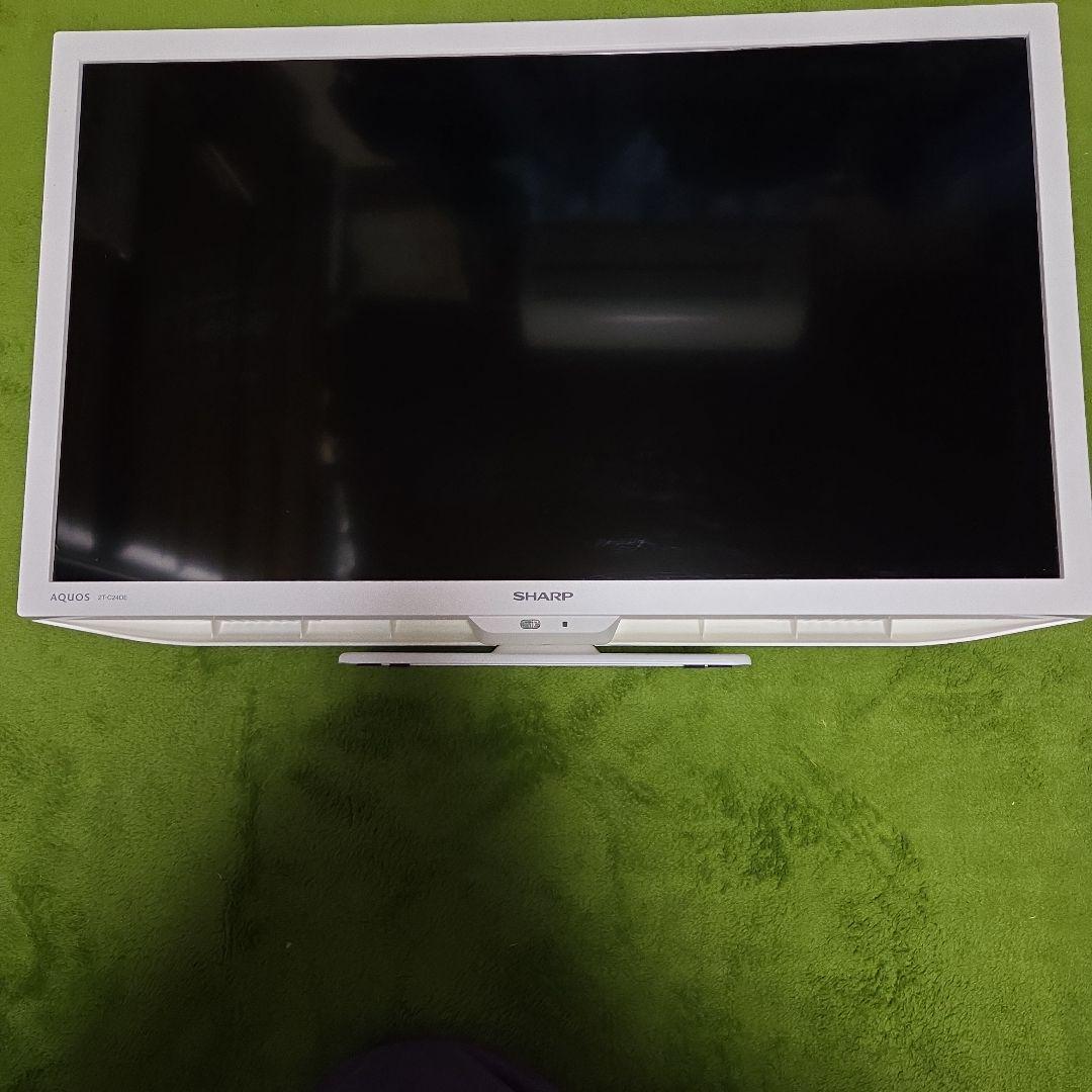 SHARP AQUOS ホワイト液晶テレビ