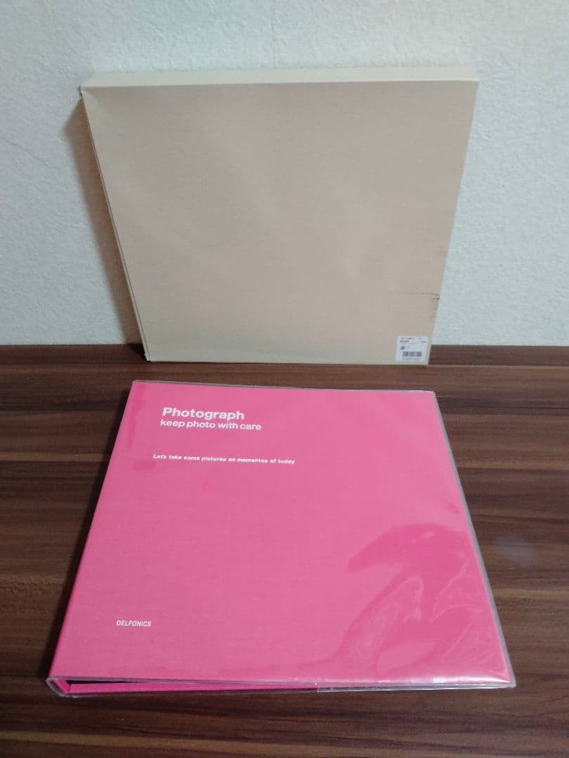 DELFONICS デルフォニクス フォトアルバム L ３冊 粘着台紙47シート