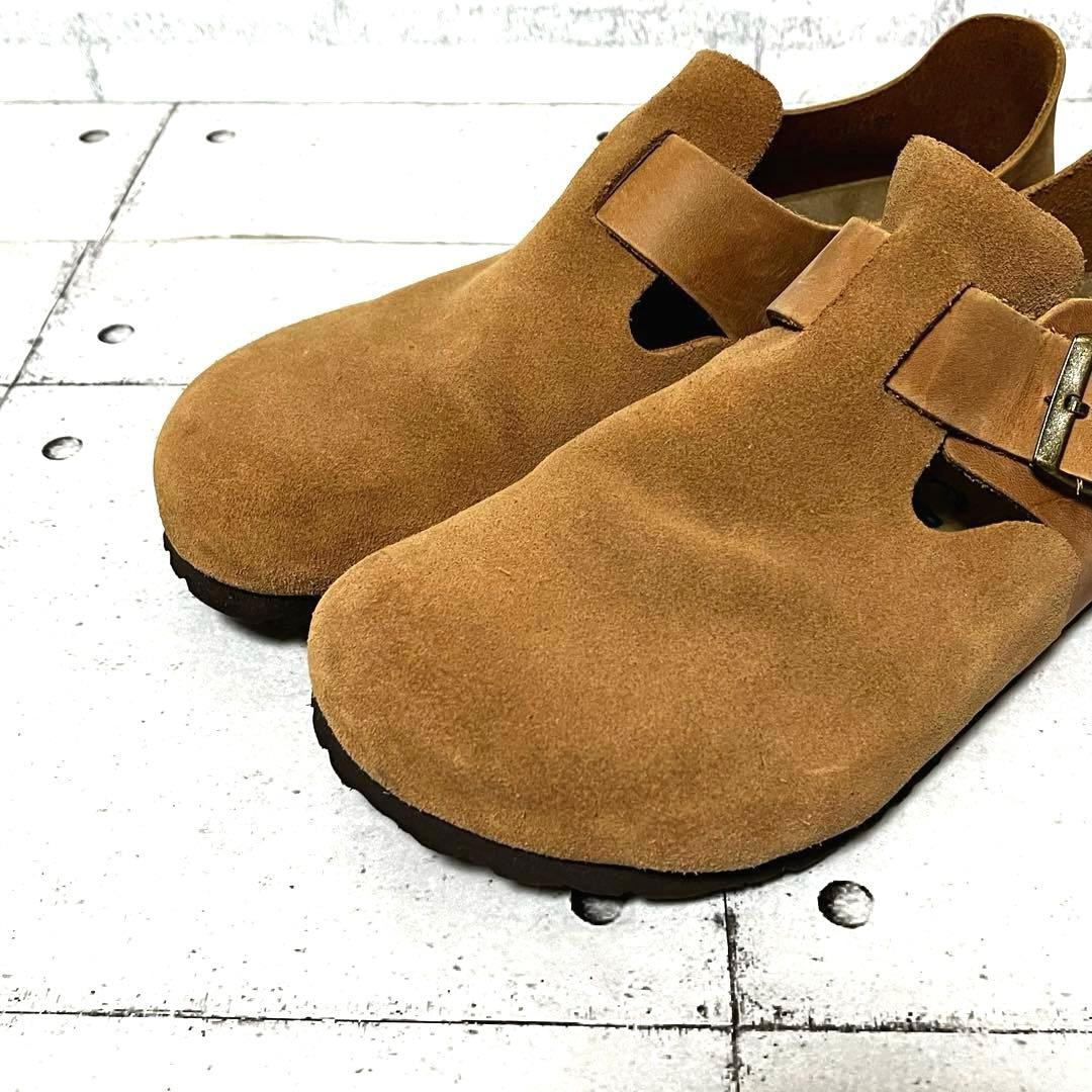 極美品【ビルケンシュトック】LONDON(ロンドン) スエード♡Mink 43