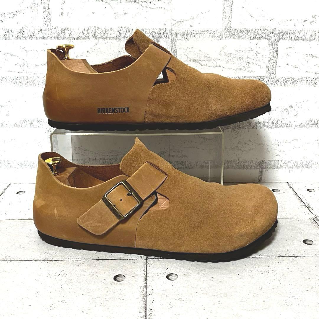 極美品【ビルケンシュトック】LONDON(ロンドン) スエード♡Mink 43