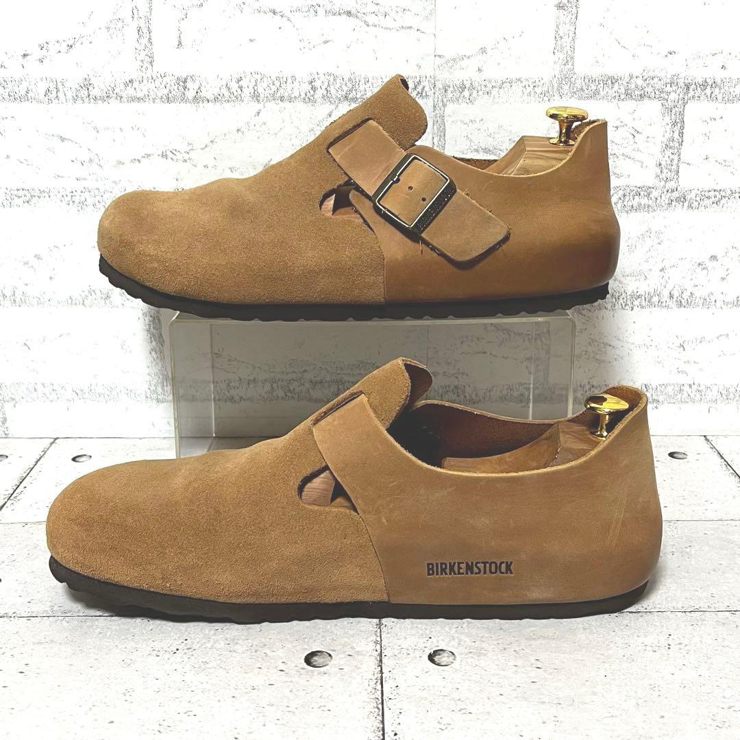 極美品【ビルケンシュトック】LONDON(ロンドン) スエード♡Mink 43