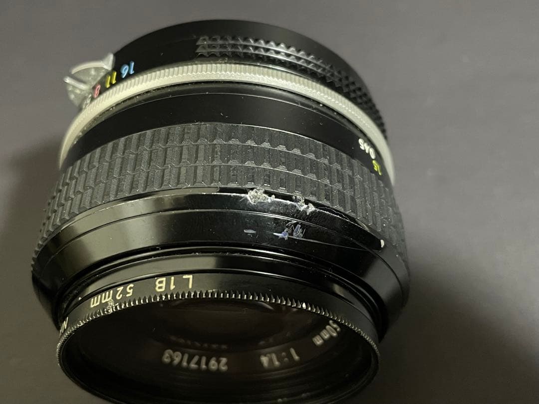 Nikon ニコン NIKKOR 50mm F1.4 単焦点