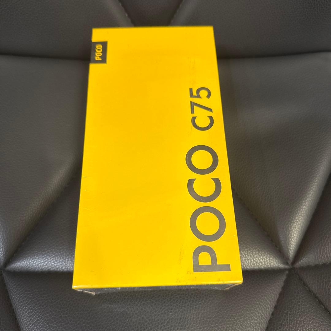 POCO C75 50MPカメラ 6.88インチグリ-ン色