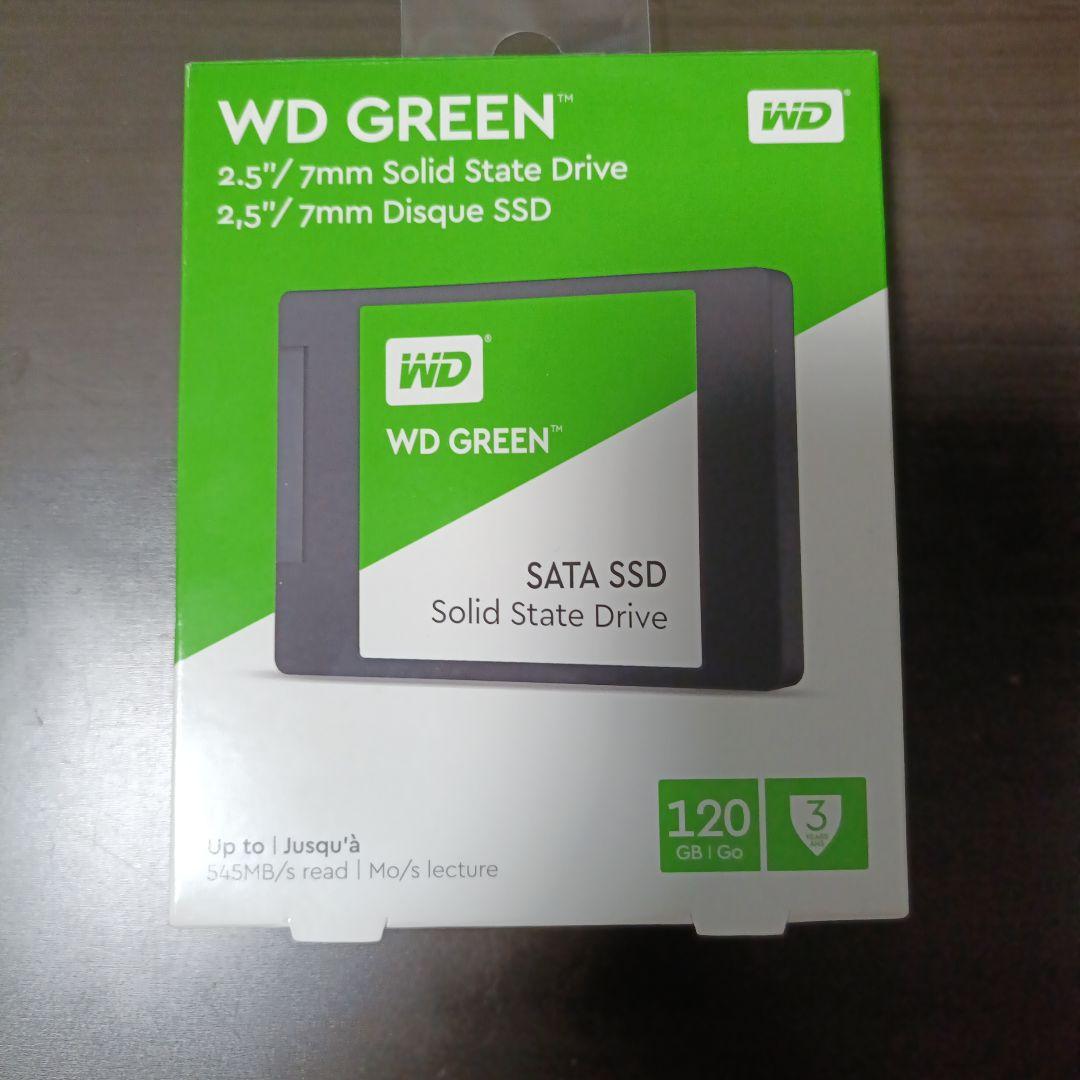 WD GREEN 内蔵SSD / 120GB / WDS120G2G0A