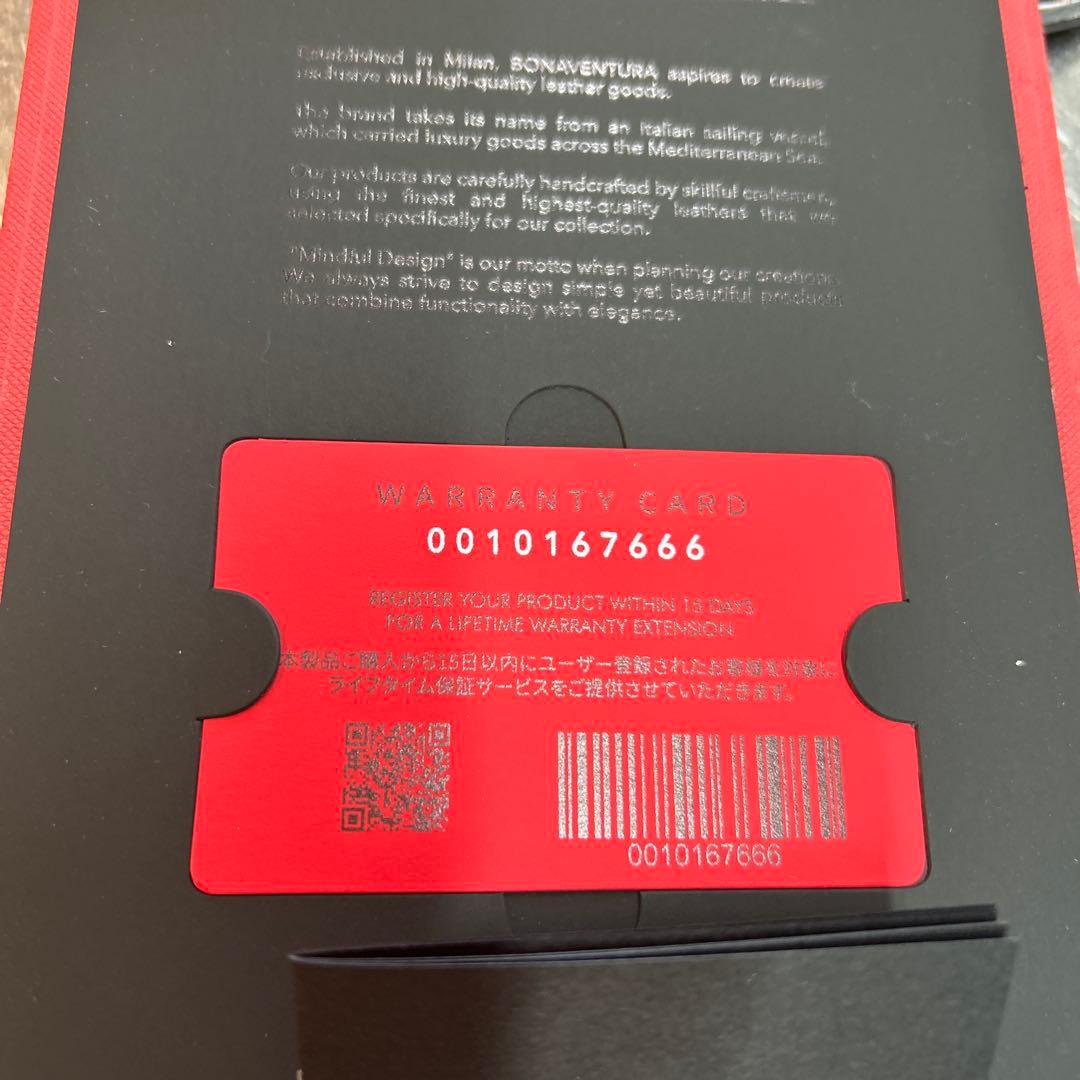 ボナベンチュラ　iPhone16プロ　手帳型ケース