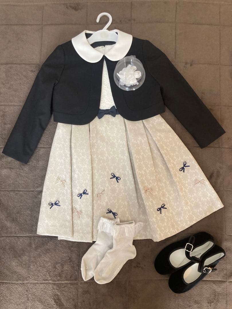 ⭐︎プティマイン　セレモニードレス2点セット120（※靴はつきません）⭐︎