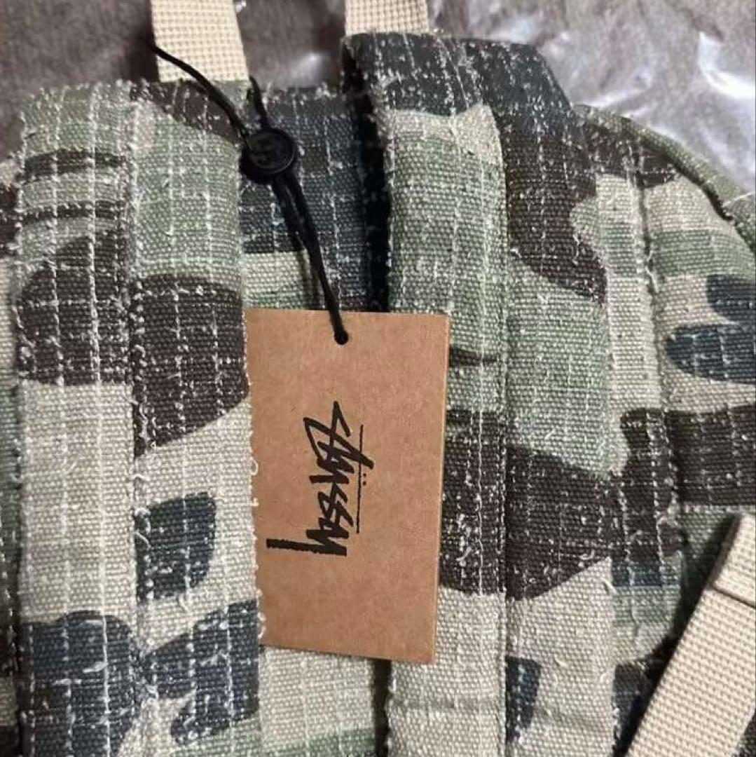 STUSSY カモフラージュ リュック