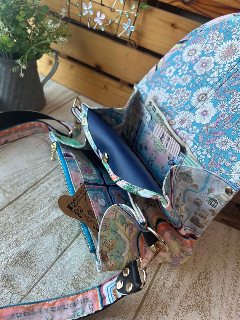 よっぴー様♡22ファブリック　ジョリーフルール　バッグ　2点