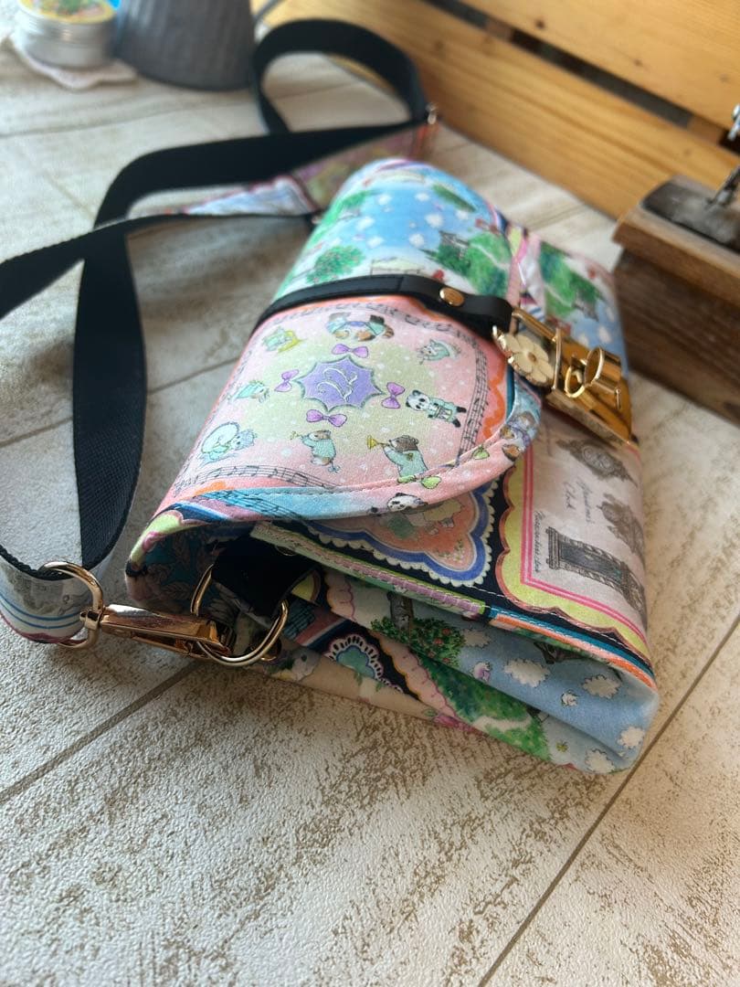 よっぴー様♡22ファブリック　ジョリーフルール　バッグ　2点