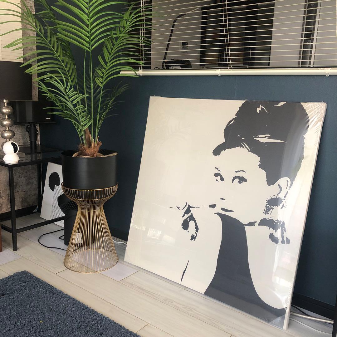 らん　未開封　新品　廃盤　オードリーヘップバーン アートパネル