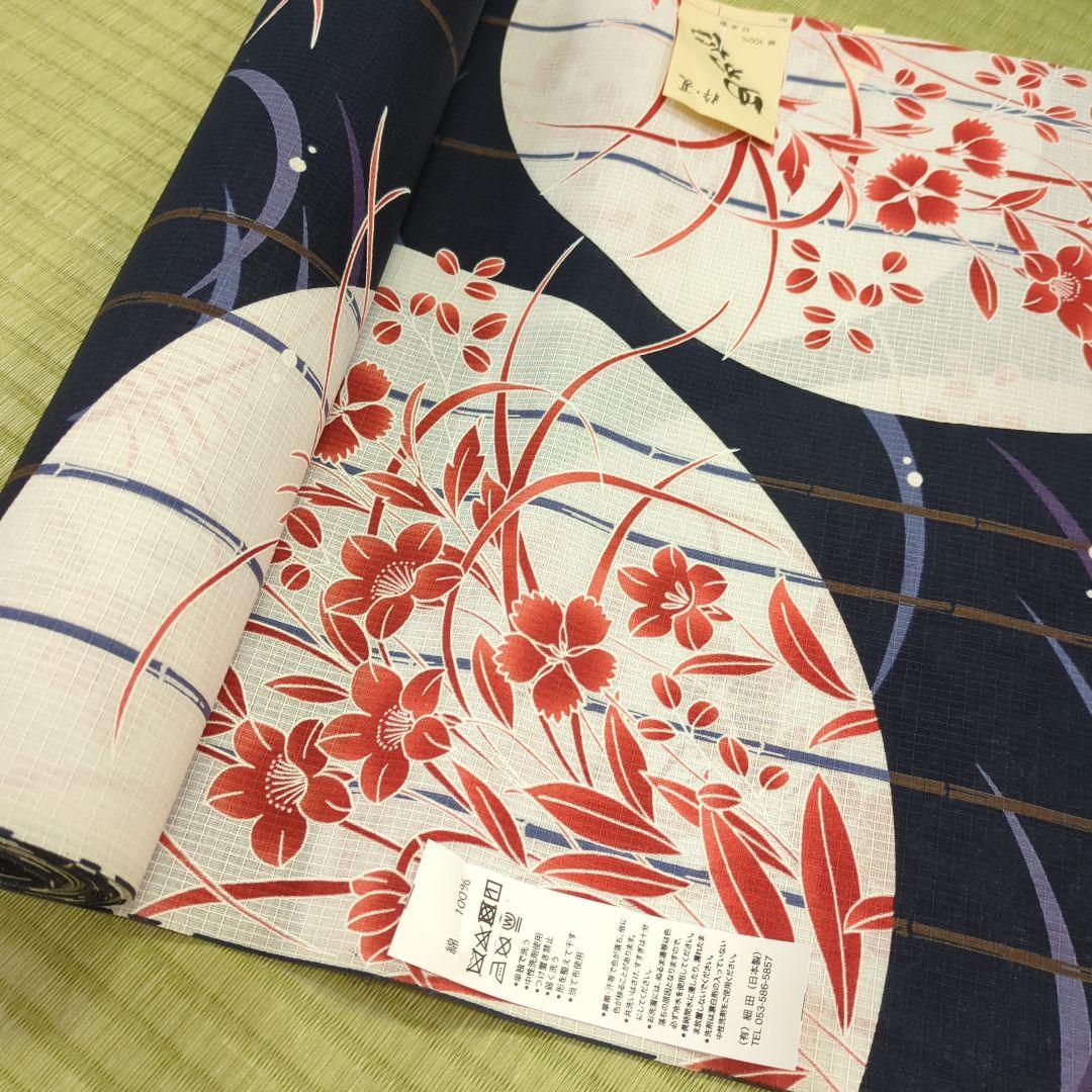 新品 婦人物 浴衣反物 10