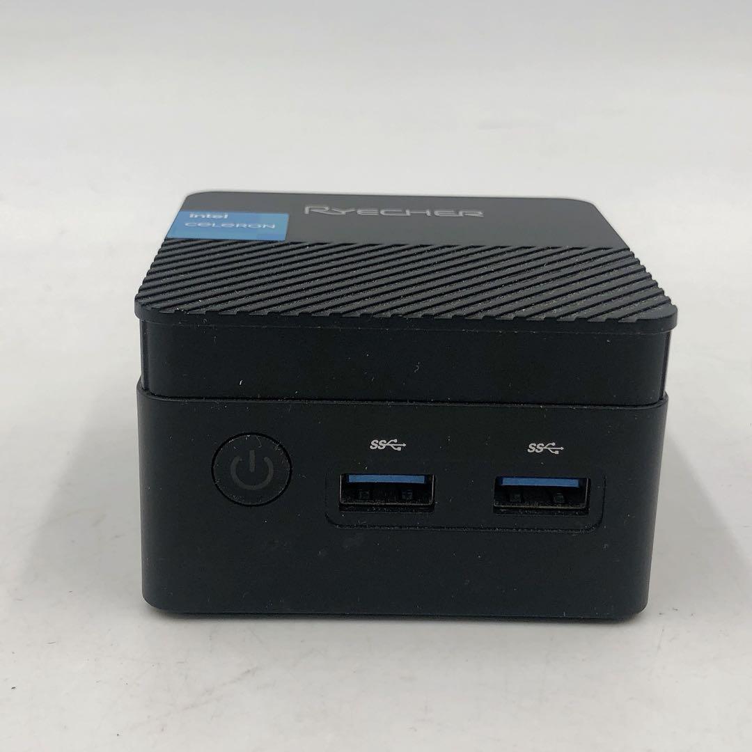 8AAM014 美品 RYECHER ミニPC R-MINI ブラック