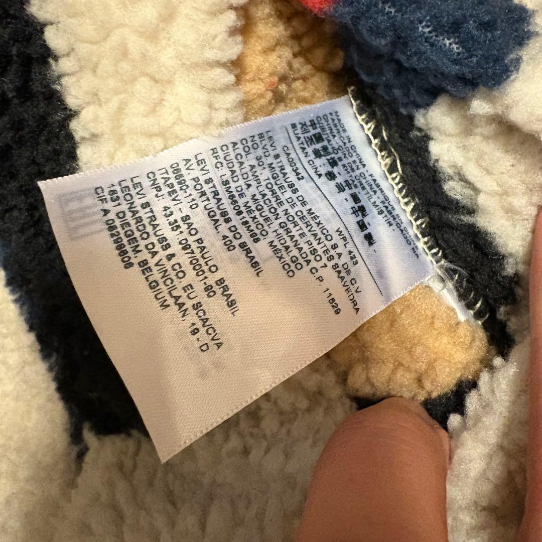 リーバイスレッド LR REV. TYPE I TRUCKER シェルパ L