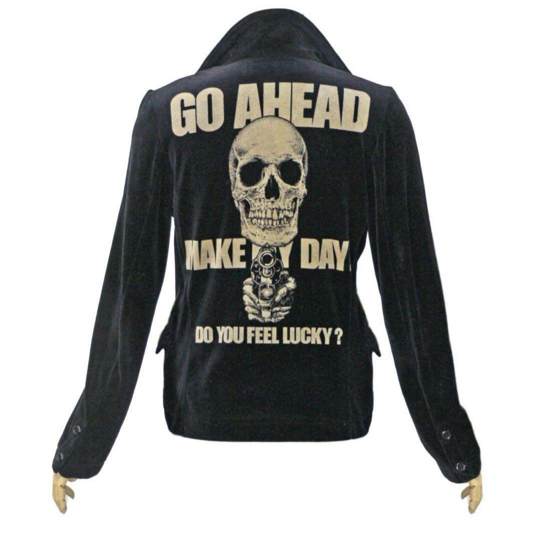 ヒステリックグラマー ベロア テーラージャケット archive LGB