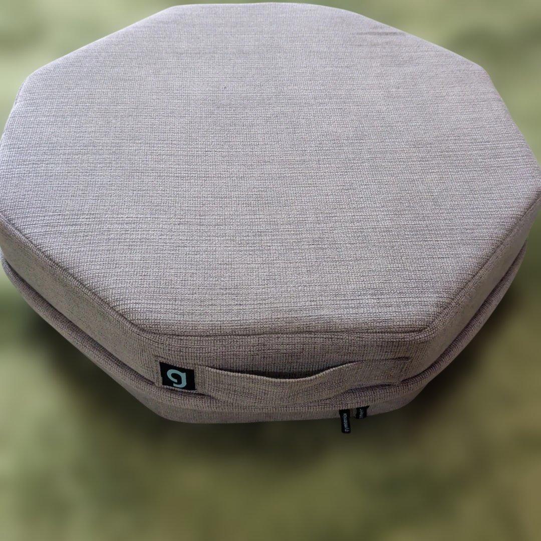 gymteriorバランスクッション 八角形 グレー