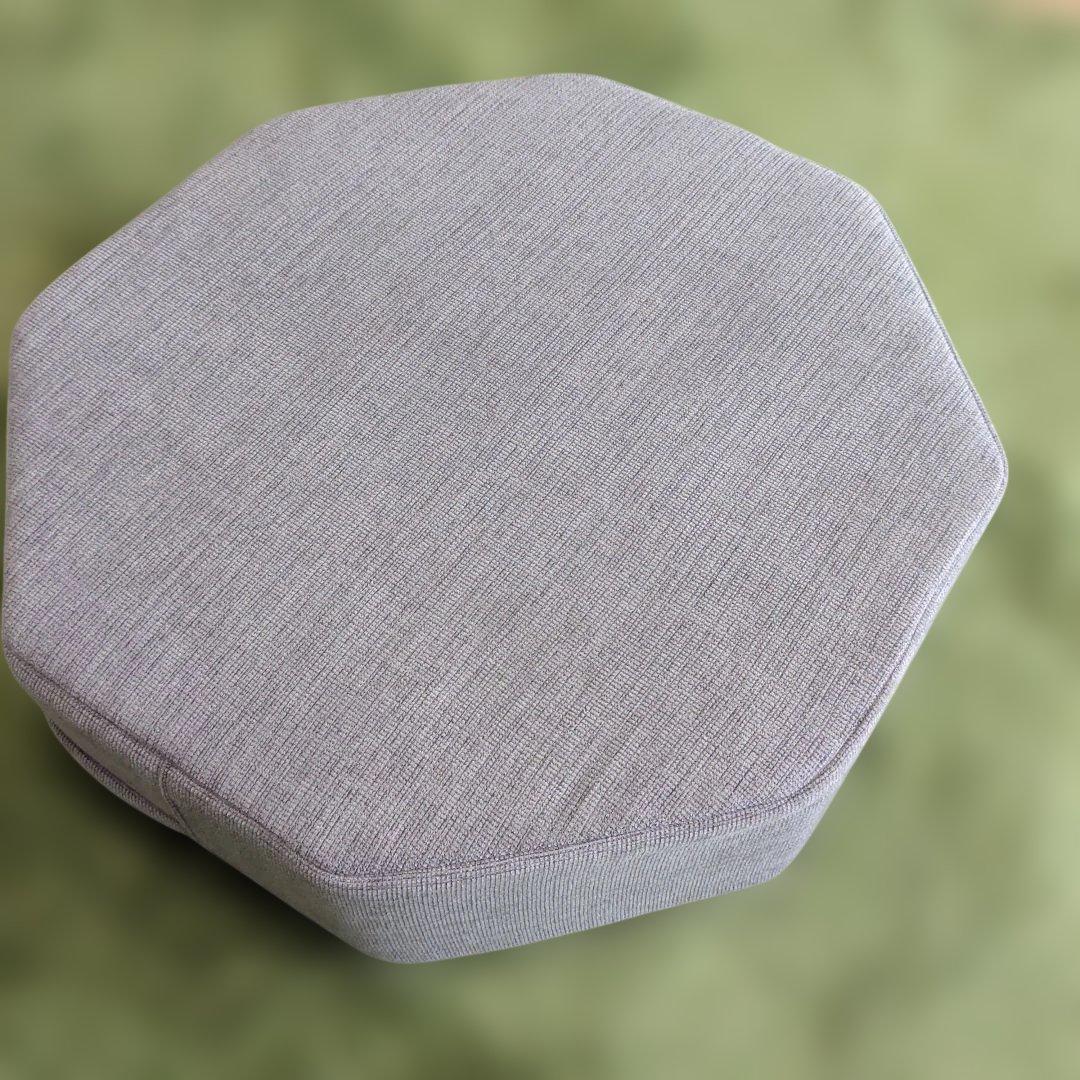 gymteriorバランスクッション 八角形 グレー