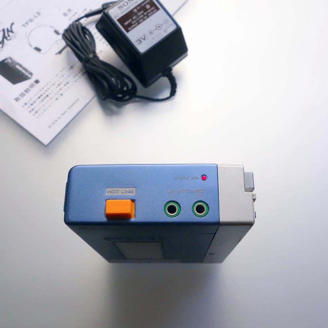 【動作整備品】TPS-L2 ソニー カセットテーププレーヤー 初代ウォークマン
