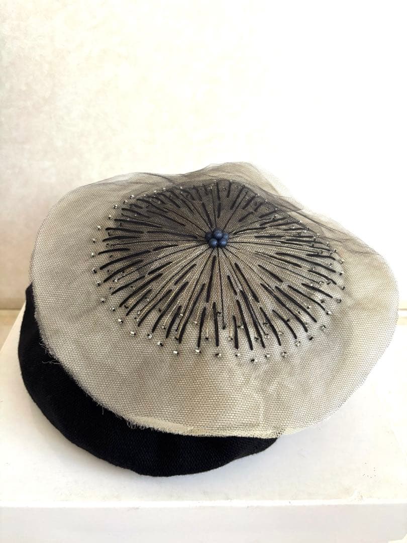 タグ付き　新品未使用　ca4la カシラ　わたげベレー