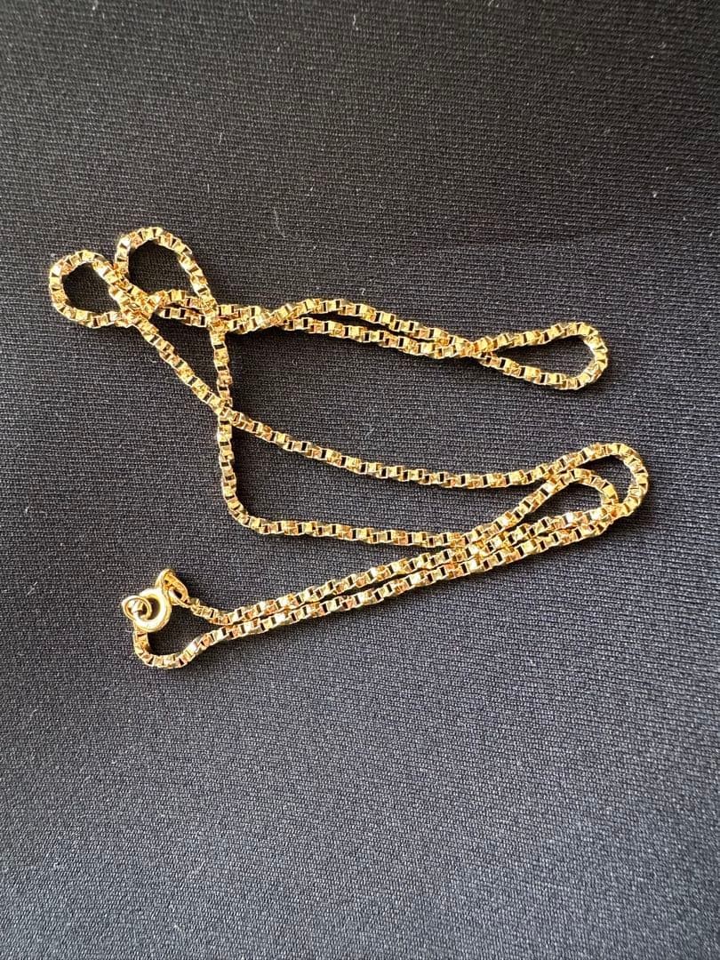 750チェーンネックレス　k１８　 45cm